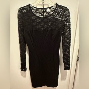 H&M Lace Sleeve Dress